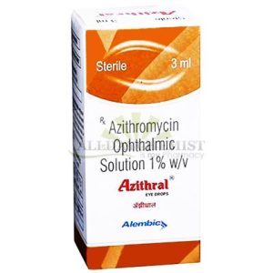 Azithral Eye Drops 0.1% (3ml)