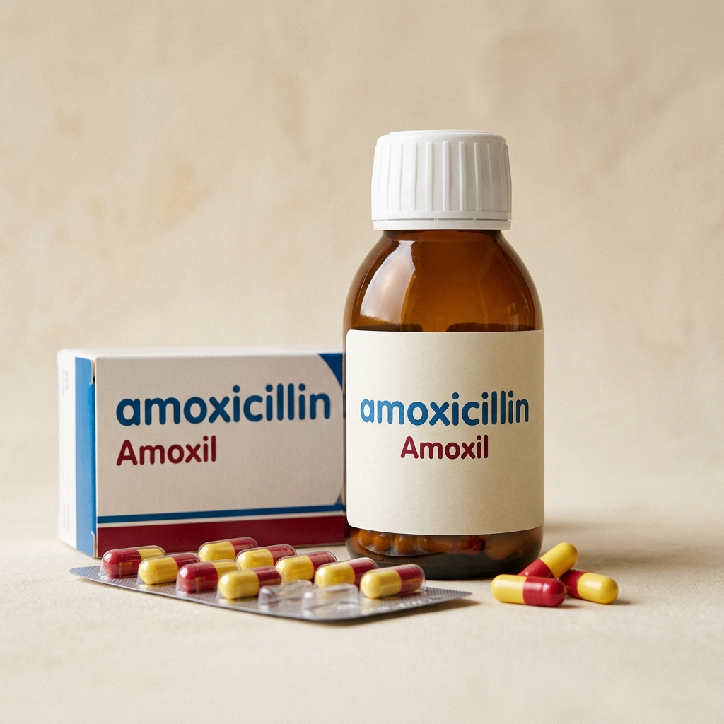 Amoxicillin-Amoxil Amoxicillin (Brand Amoxil) - Image 1