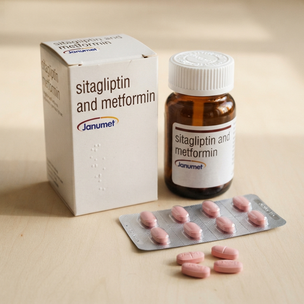 Janumet Sitagliptin + Metformin (Janumet) - Image 1